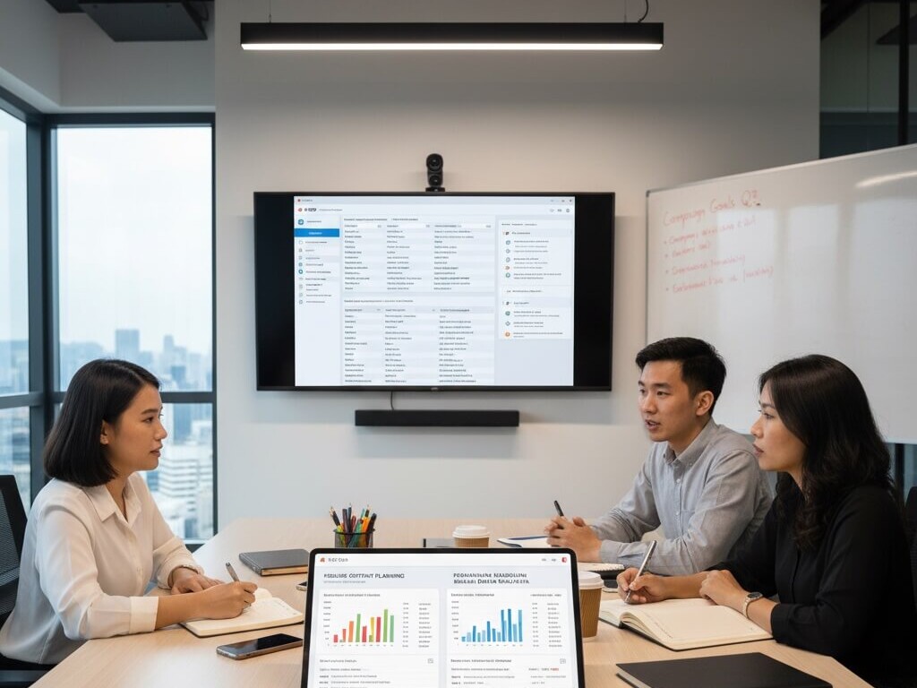 AI SEO team planning Malaysia bilingual content with dashboards for English and Bahasa Malaysia