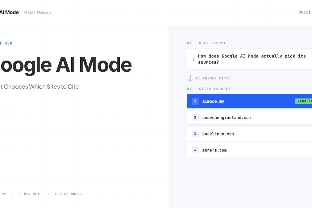 Google AI Mode: How It Chooses Which Sites to Cite