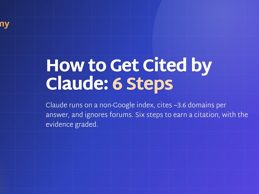 How to get cited by claude