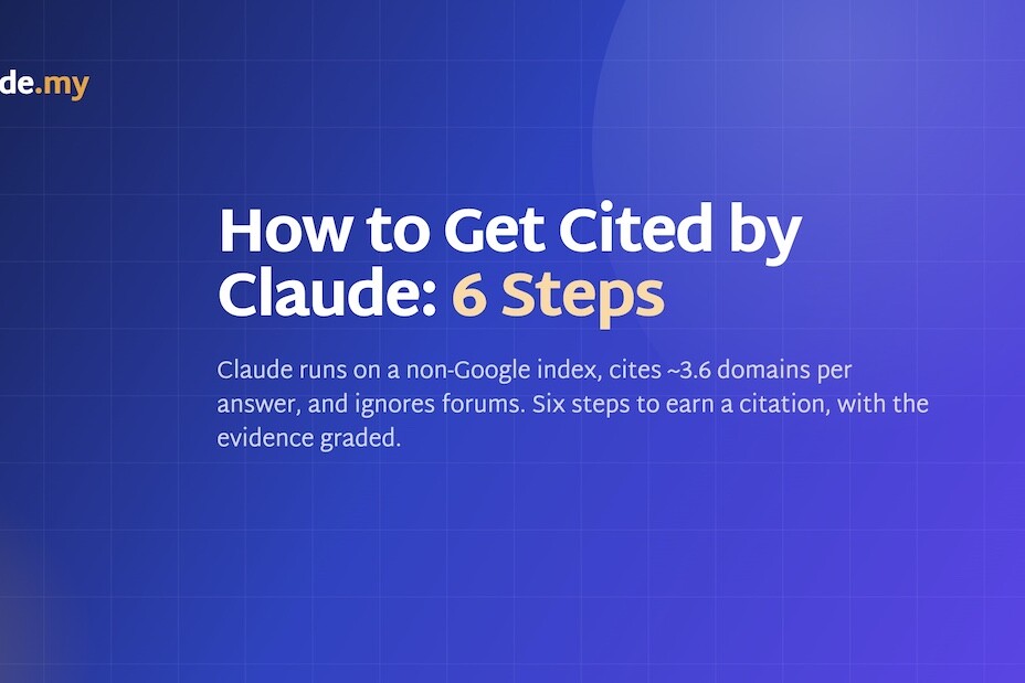 How to get cited by claude